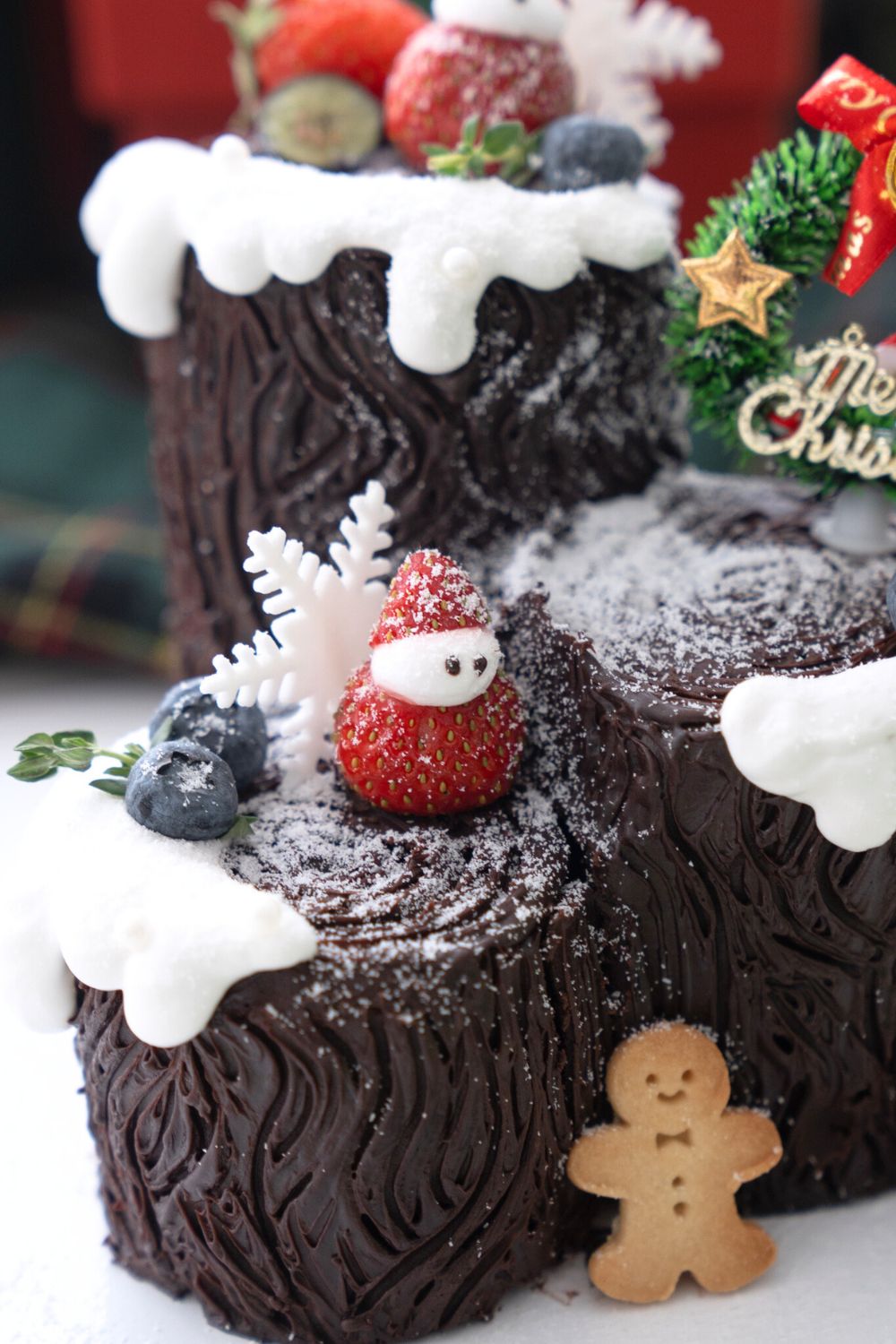 Christmas Log Cake Baking Class for Kids