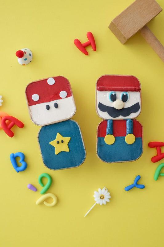 Super Mario Square Cupcakes Baking Class for Kids 🍄🧁