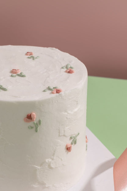 Pastel Garden Smash Cake 5"
