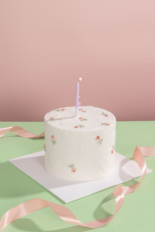 Pastel Garden Smash Cake 5"