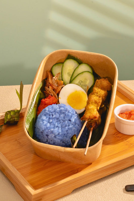 Nasi Lemak with Homemade Tomato Sambal and Satay Cooking Class for Kids 🍚🍅