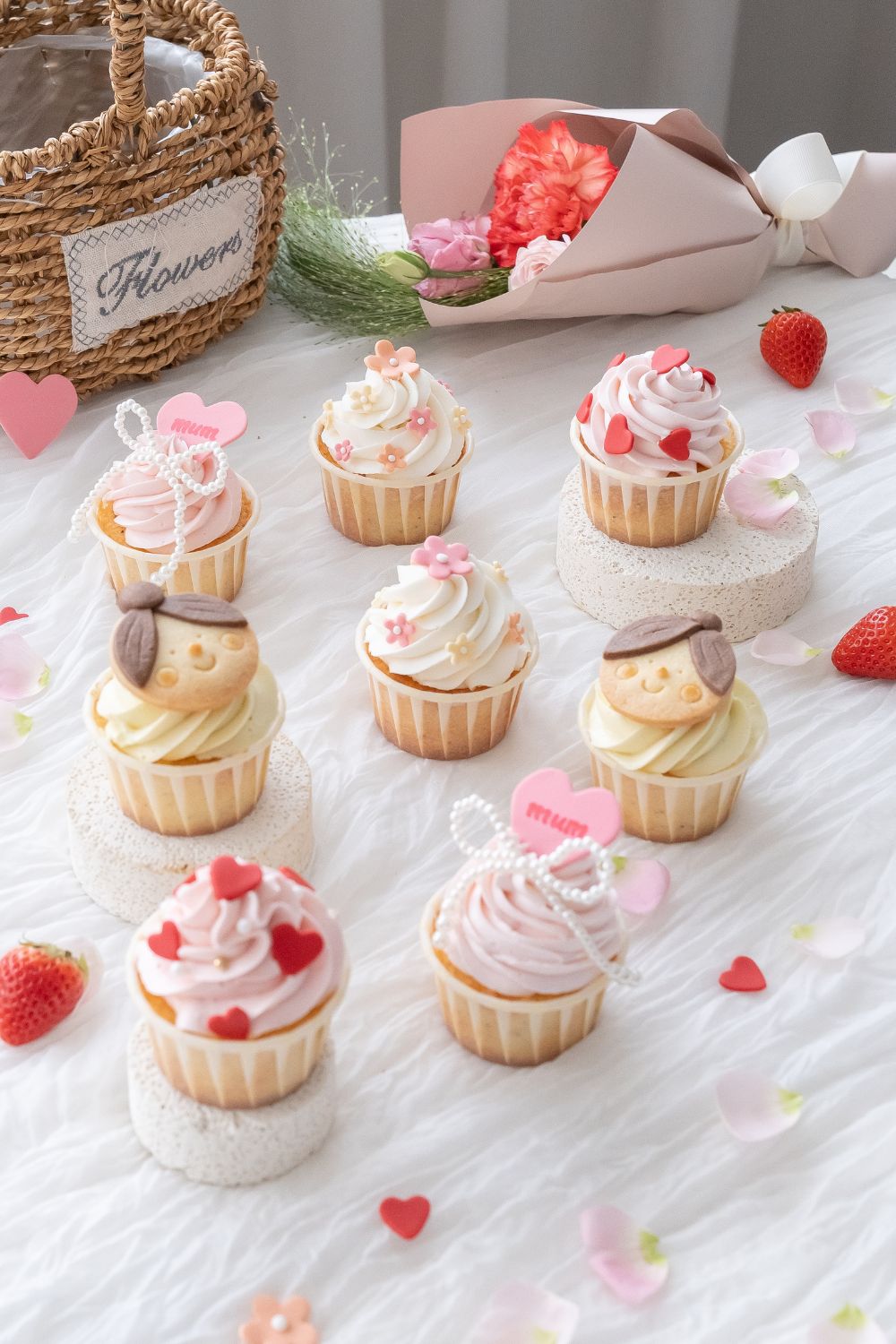 Mother's Day Cupcakes Baking Class for Kids 🧁