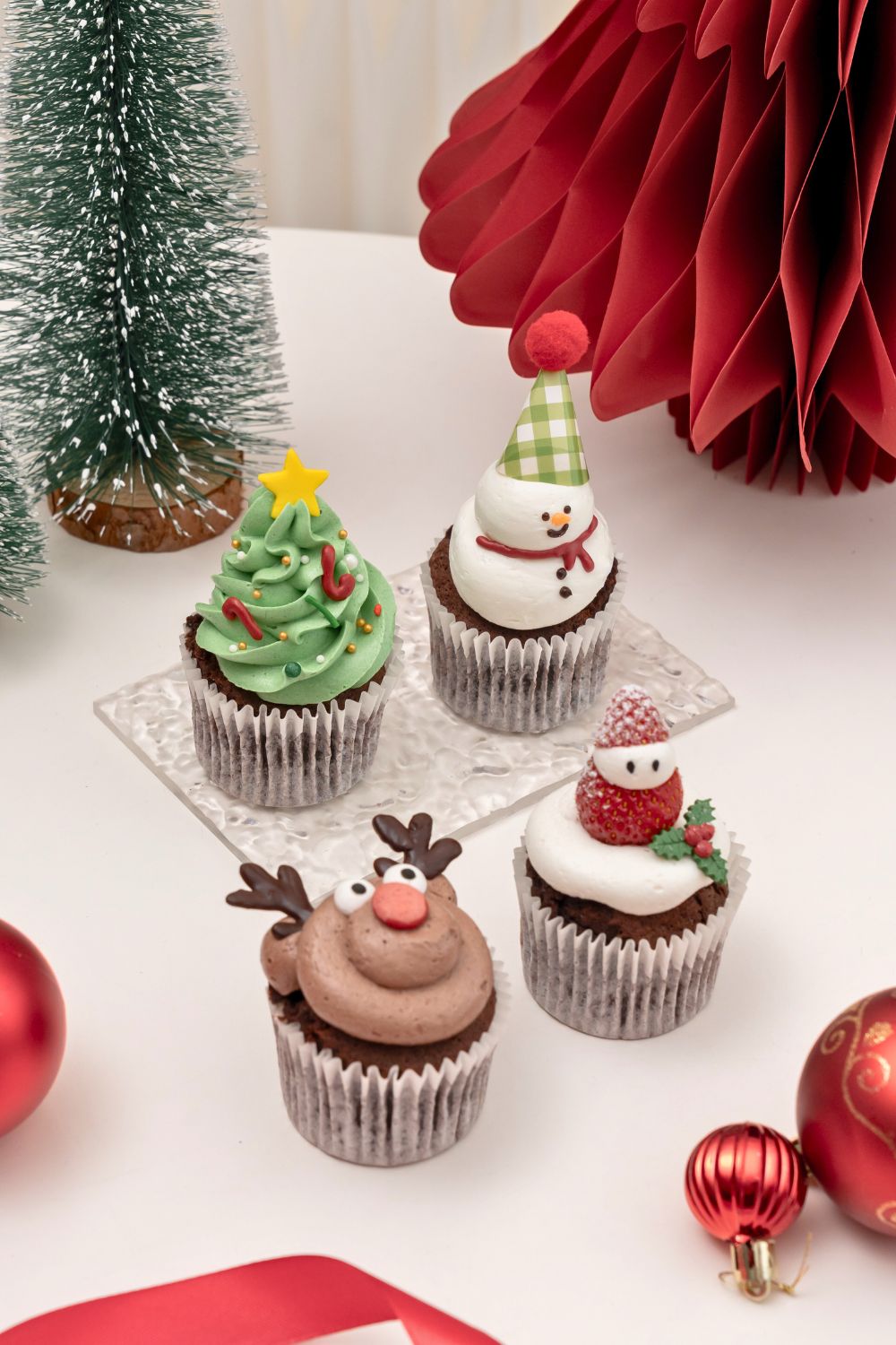 Christmas Cupcakes Baking Class for Kids 🧁❄️