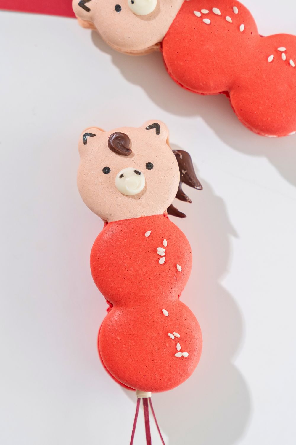 CNY Macarons Baking Class for Kids 🧧🍊