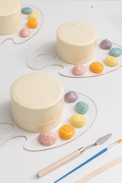 Paint Palette DIY Cake Decorating Kit