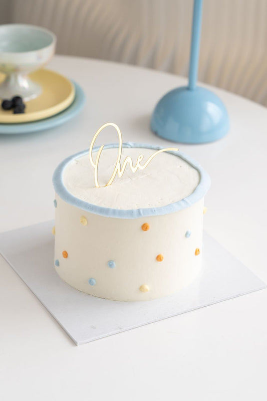 'ONE' Smash Cake 5"