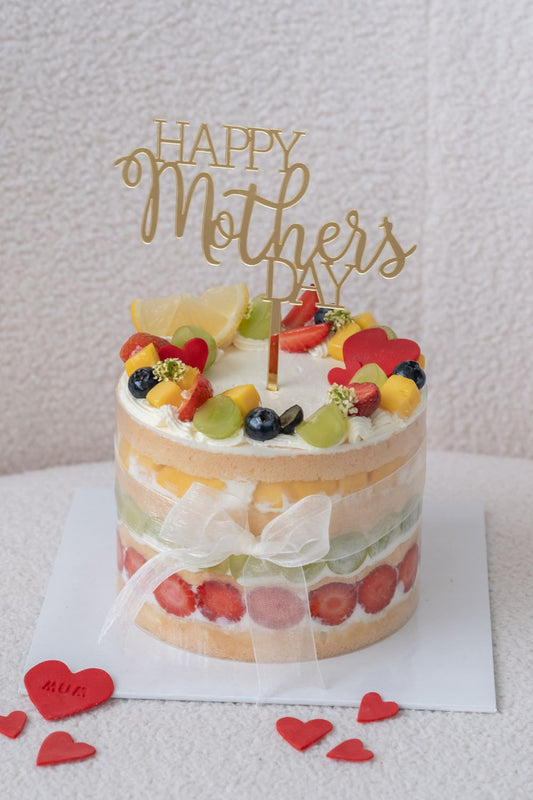 (Pre-Order) Mother's Day Fresh Fruit Cake 6”