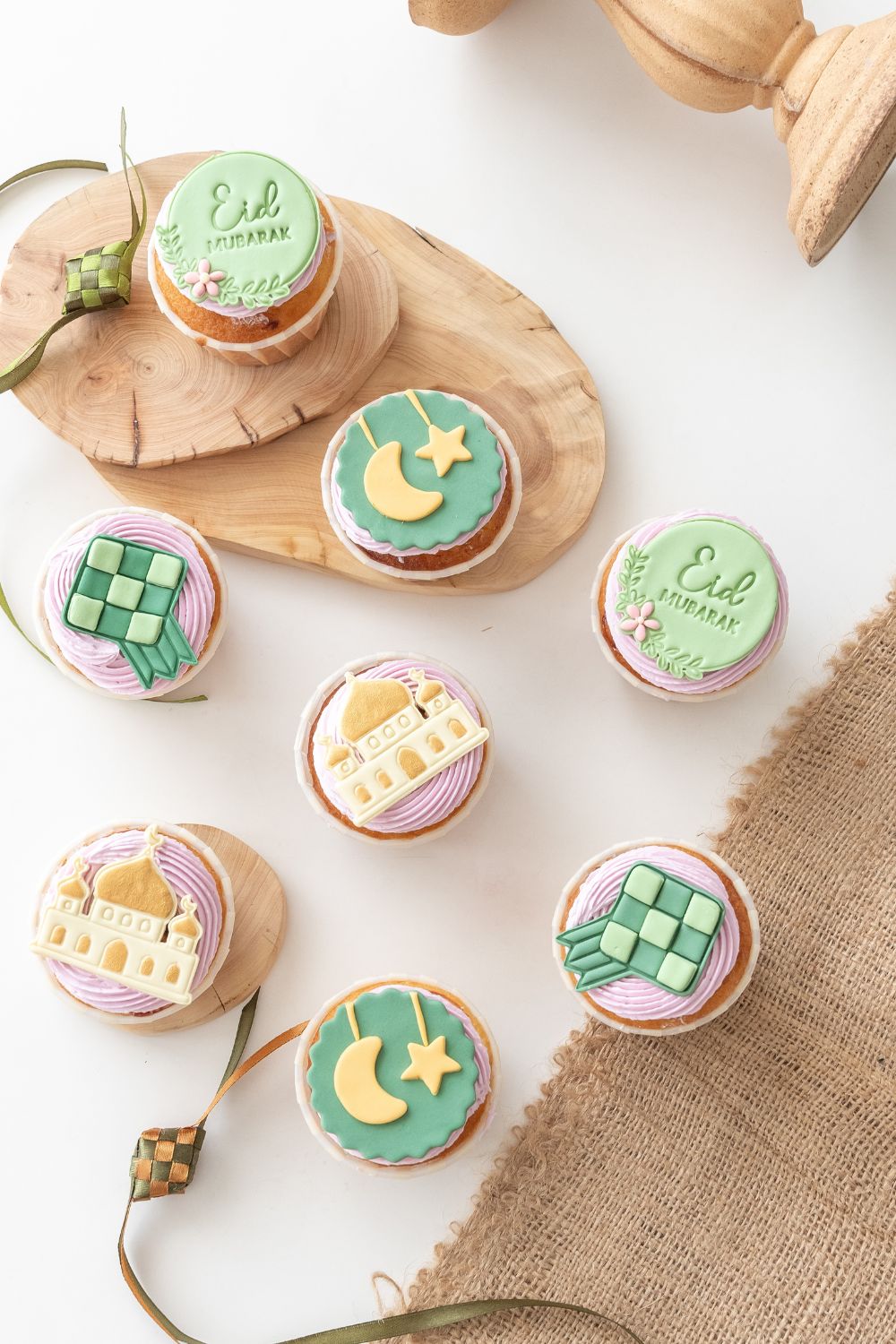Raya Cupcakes Baking Class for Kids 🧁💚