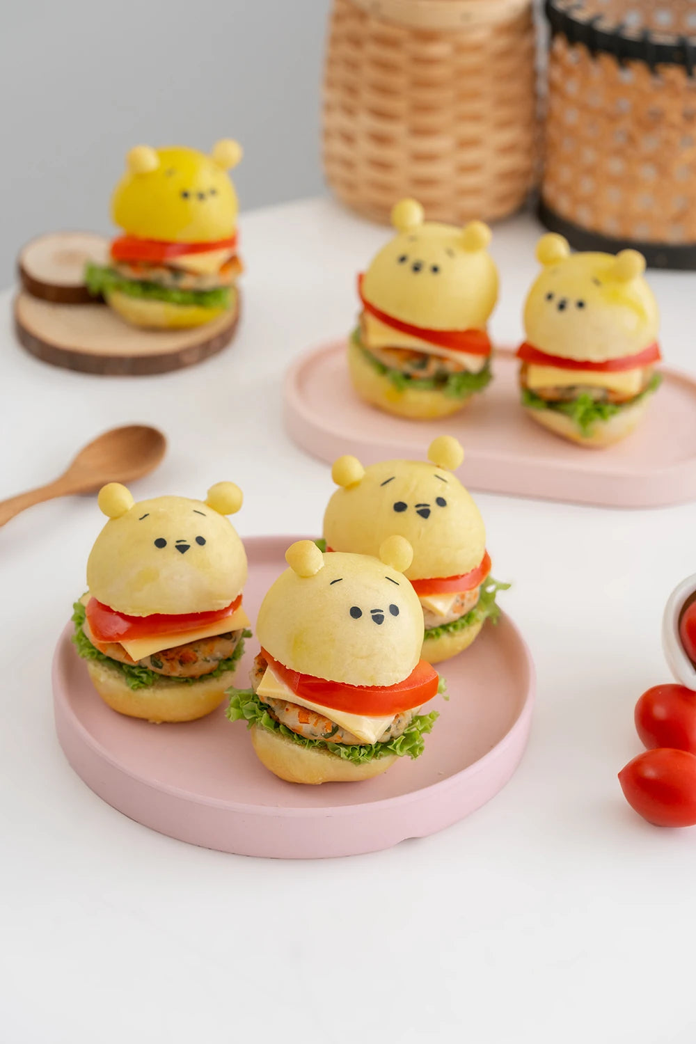 Baking & Cooking Class for Kids: Mini Winnie the Pooh Burgers