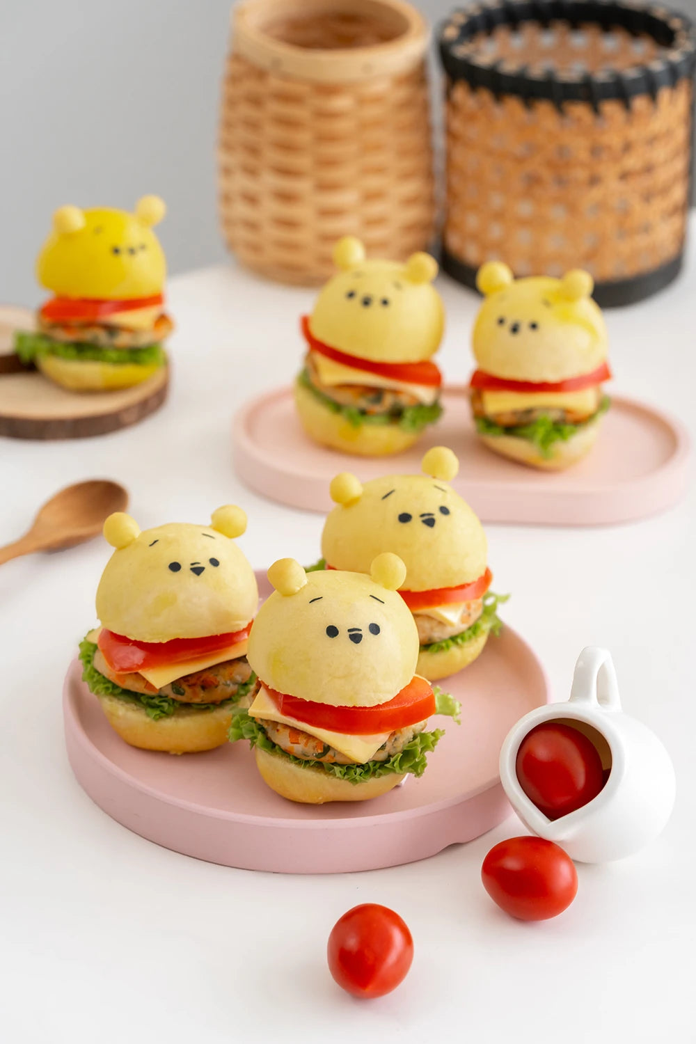 Kids Cooking & Baking Class: Mini Winnie the Pooh Burgers