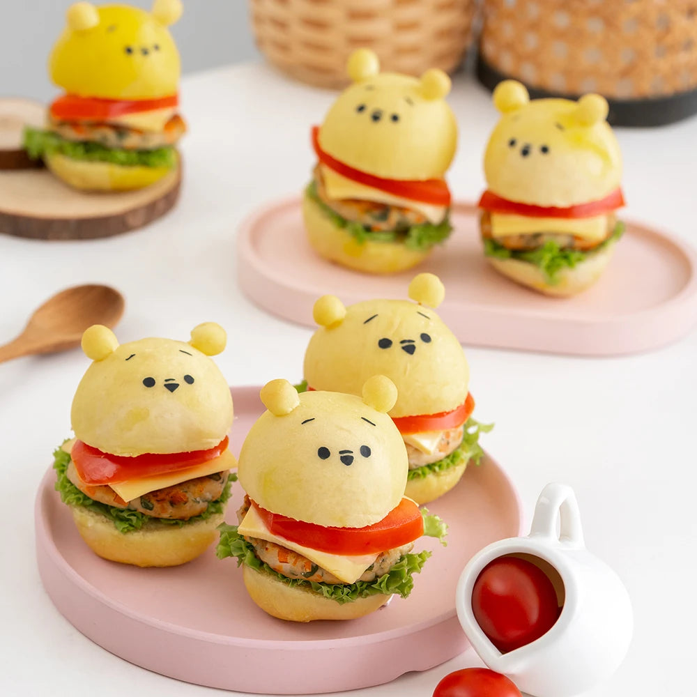 Mini Winnie the Pooh Burgers Kids Baking & Cooking Class