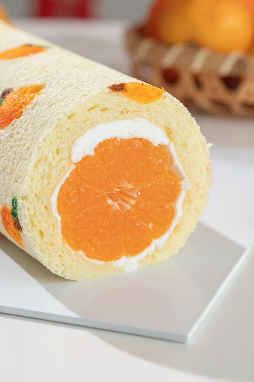 CNY Mini Tangerine Roll Cake Baking Class for Kids 🍊🧧