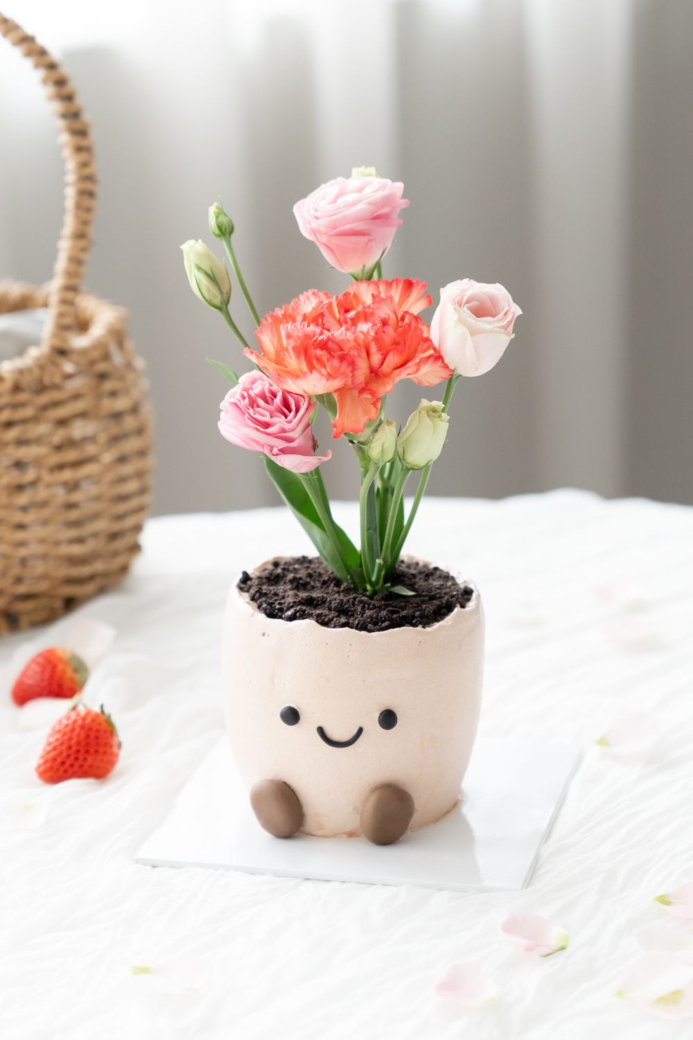 Mother’s Day Blooming Flower Pot Cake Baking Class for Kids 💐🍰