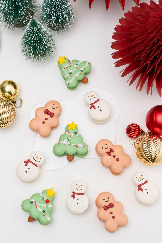 Christmas Macarons Baking Class for Kids ⛄🌲
