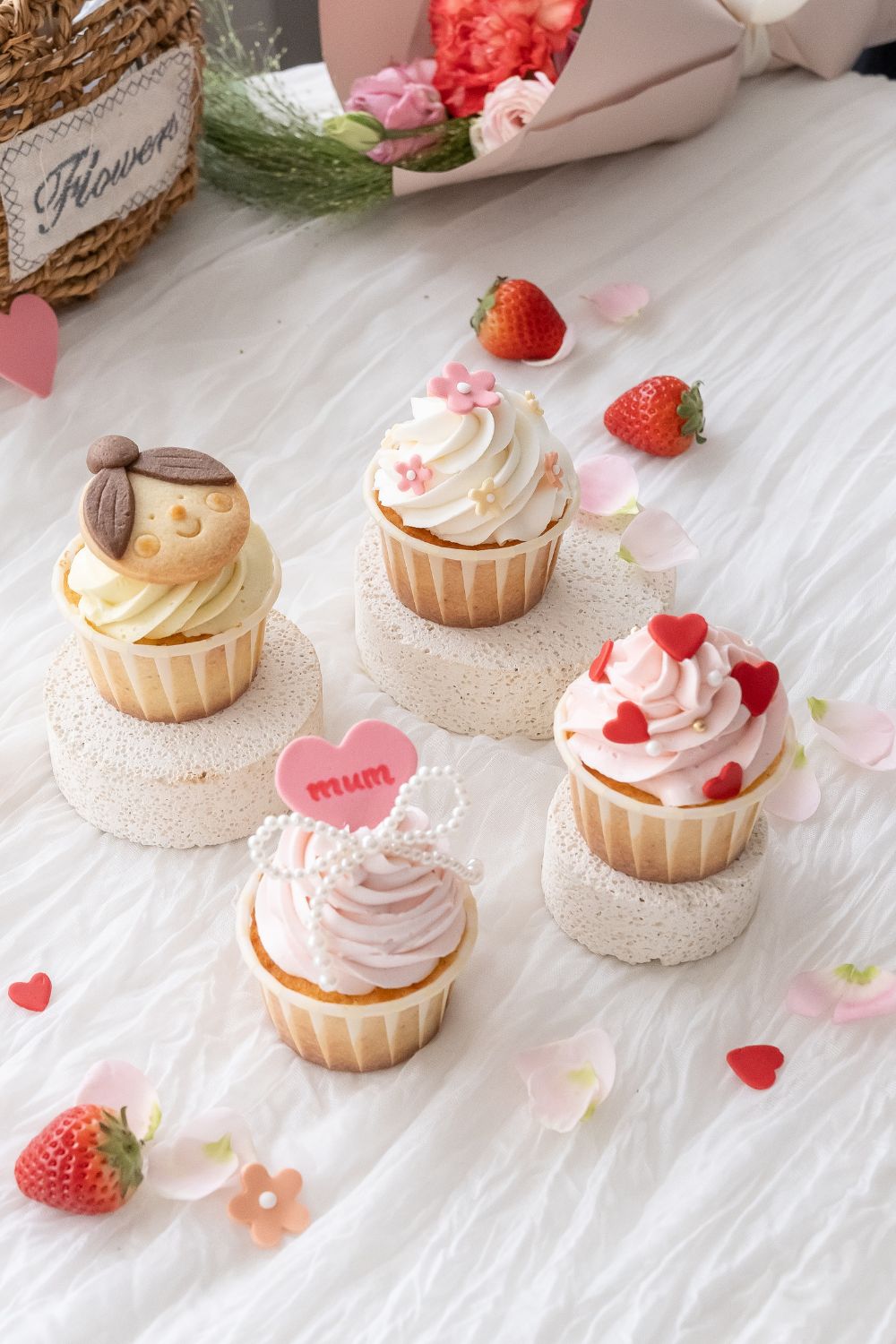 Mother's Day Cupcakes Baking Class for Kids 🧁