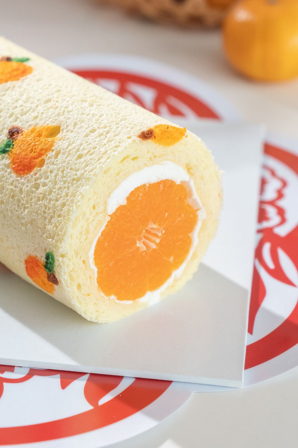 CNY Mini Tangerine Roll Cake Baking Class for Kids 🍊🧧