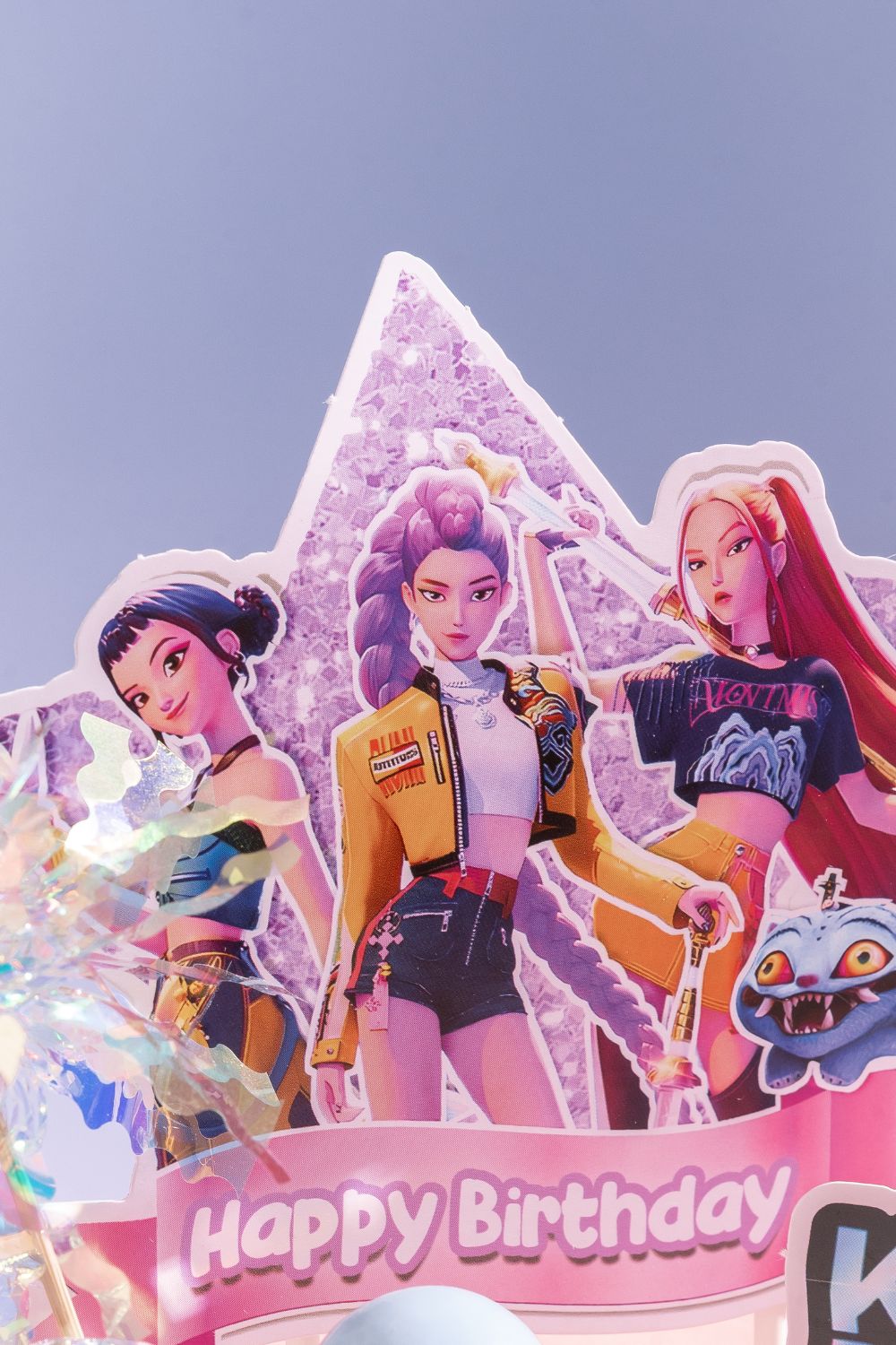 Kpop Demon Hunter Celebration Cake 6”