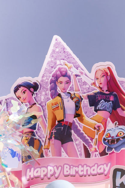 Kpop Demon Hunter Celebration Cake 6”