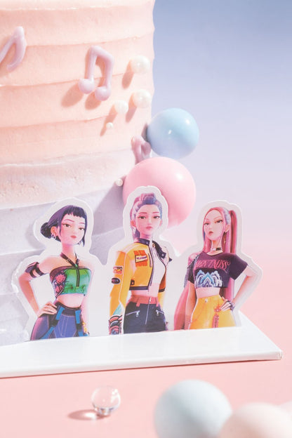 Kpop Demon Hunter Celebration Cake 6”