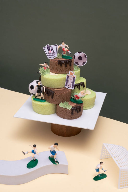 Football Roll Cake Tower