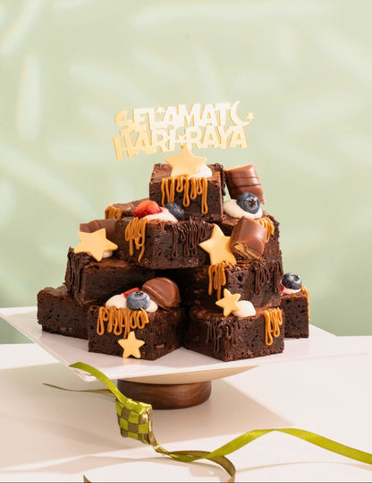 Raya Brownie Tower 🤎 (Sale)