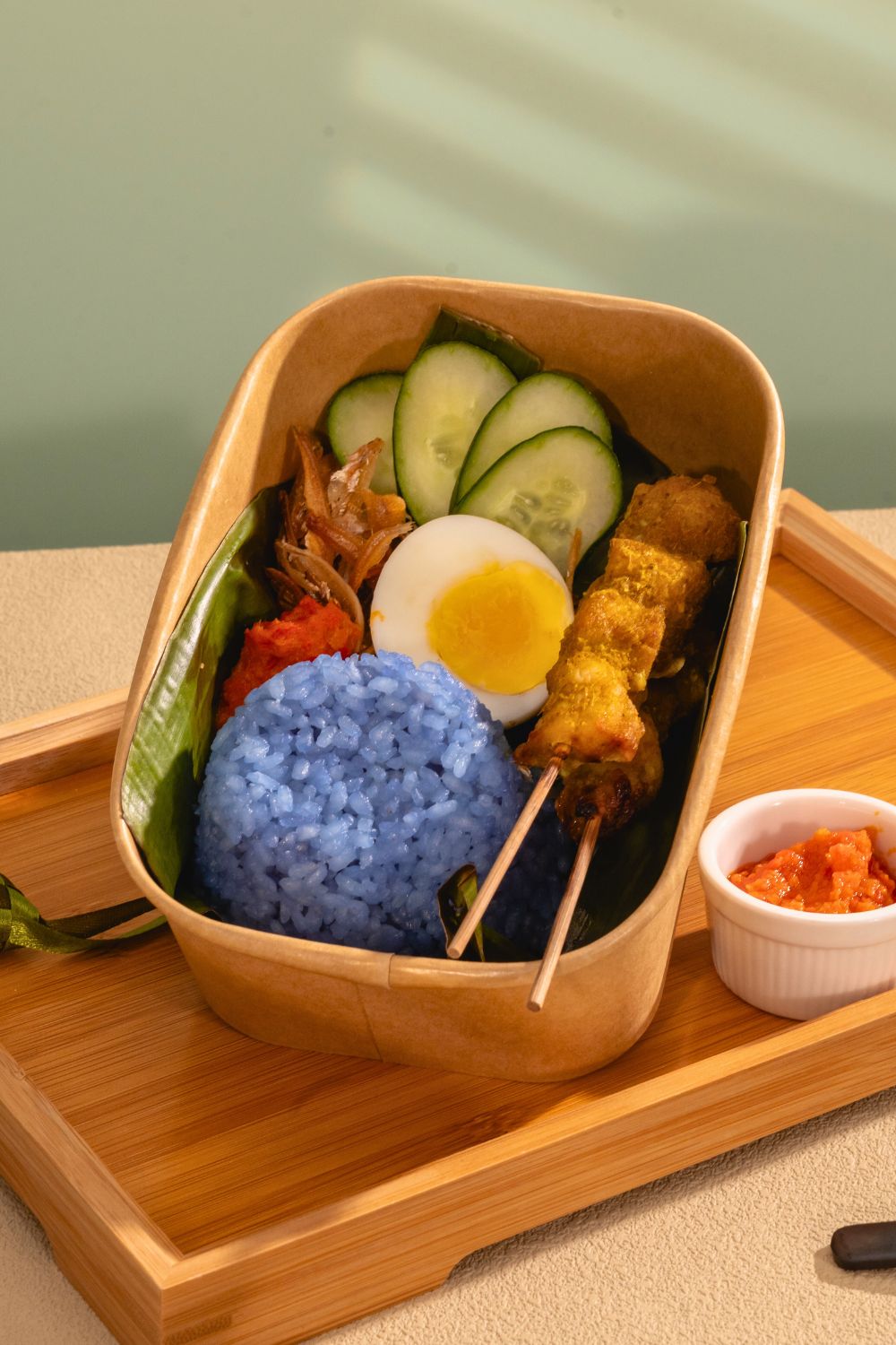 Nasi Lemak with Homemade Tomato Sambal and Satay Cooking Class for Kids 🍚🍅