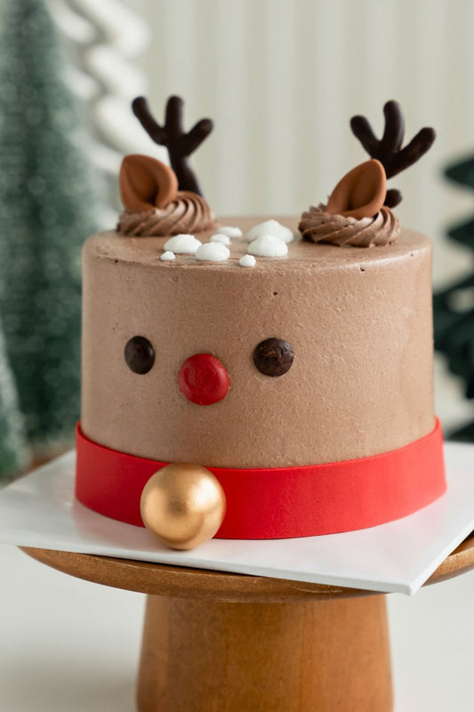 Rudolph Cake Baking Class for Kids 🦌🍰