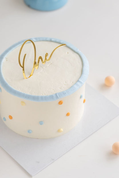 'ONE' Smash Cake 5"