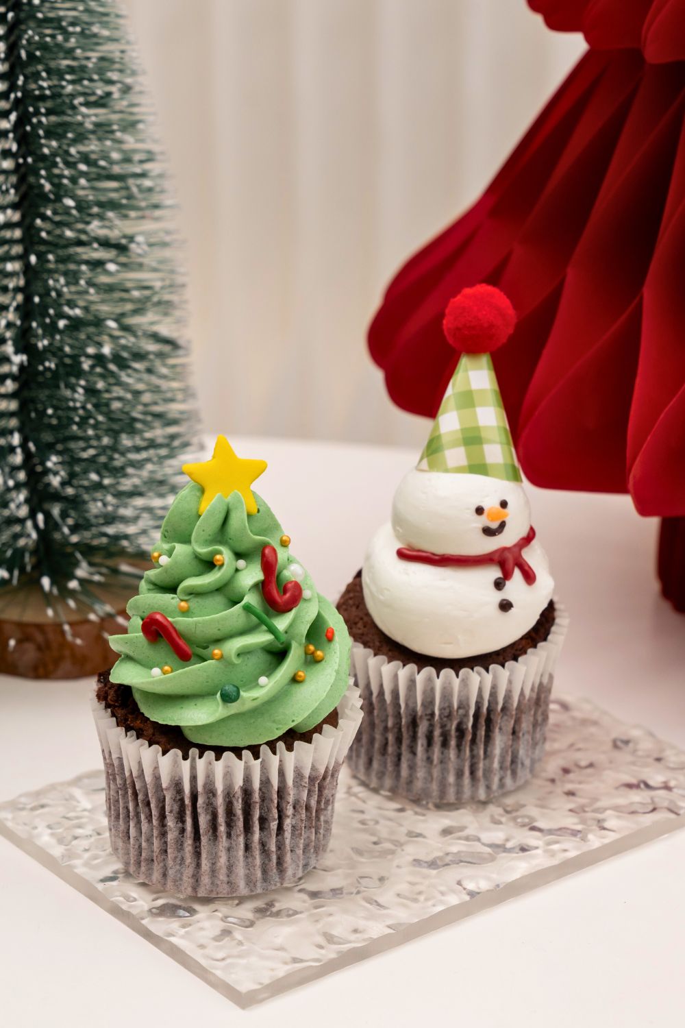 Christmas Cupcakes Baking Class for Kids 🧁❄️