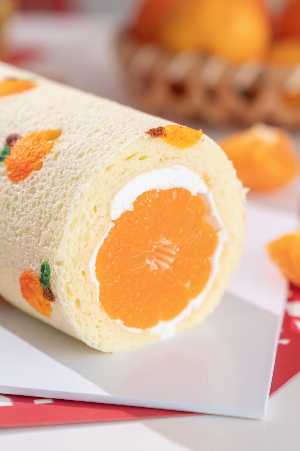 CNY Mini Tangerine Roll Cake Baking Class for Kids 🍊🧧